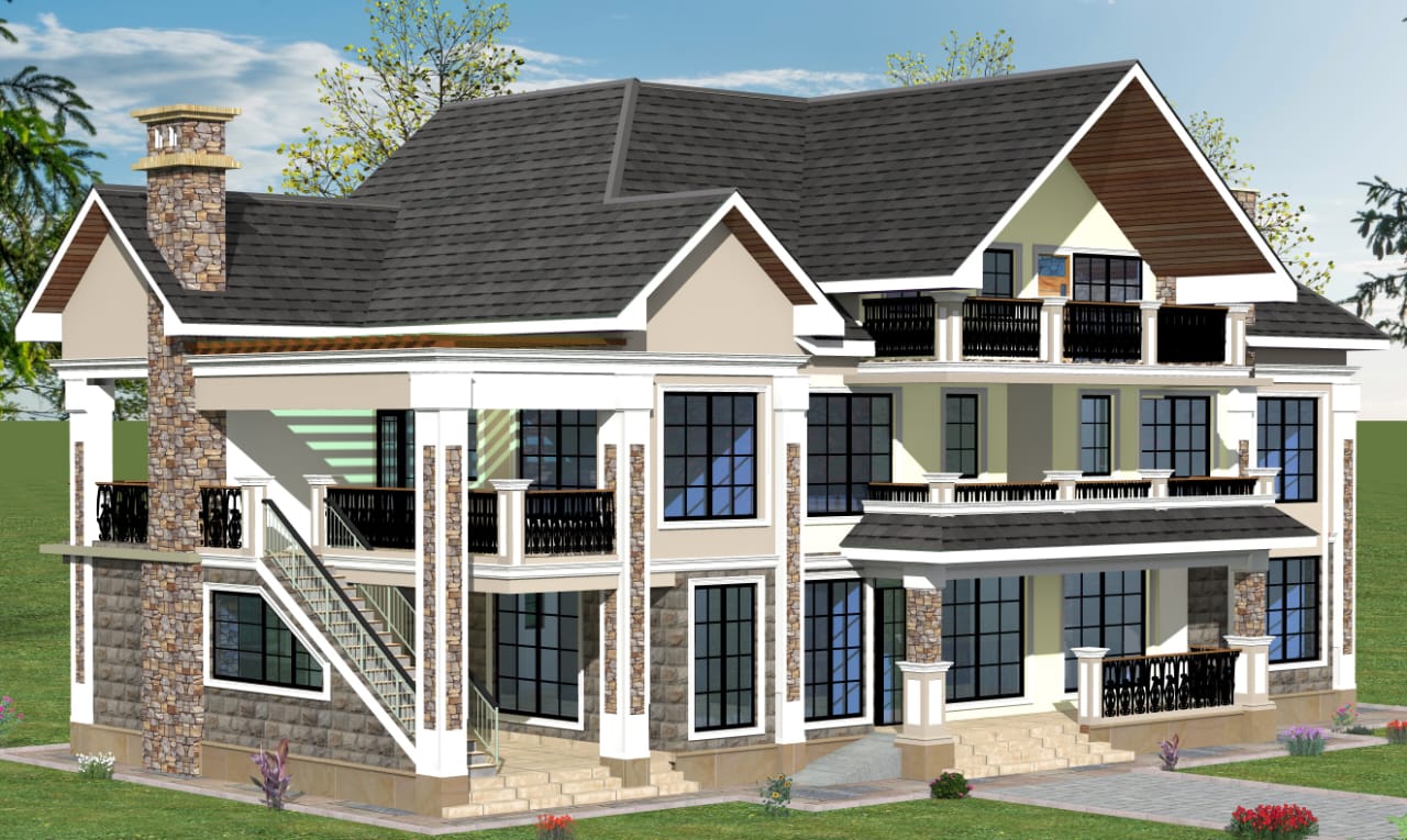 Luxury Home - Architectural Design project in Runda, Nairobi by Prepegola Builders
